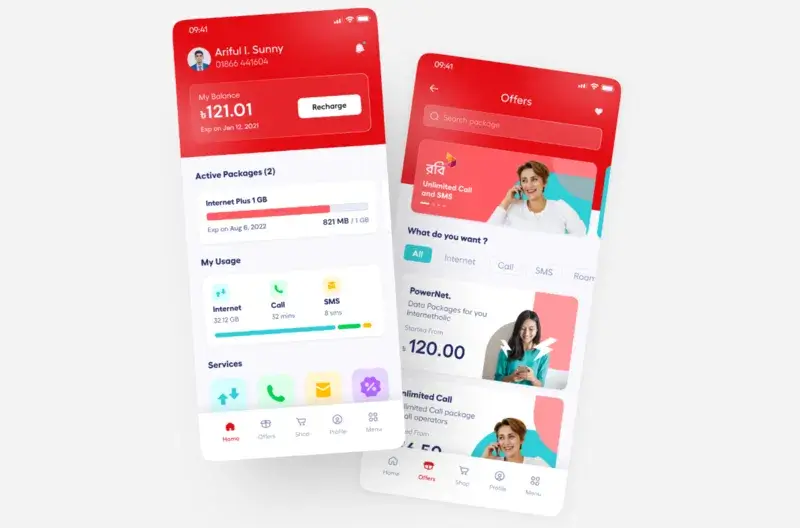 Robi MyAccount app